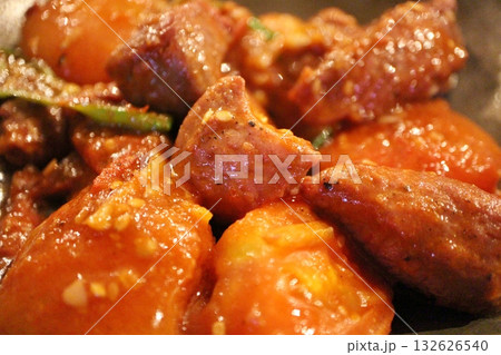 アフガニスタン料理 マトンカラヒ アフガニスタン料理 マトンカラヒ 132626540