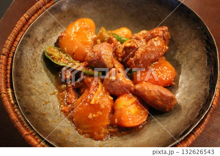 アフガニスタン料理　マトンカラヒ 132626543