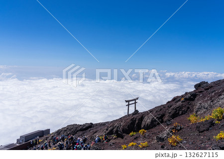 富士山からみた雲海12 富士山からみた雲海12 132627115