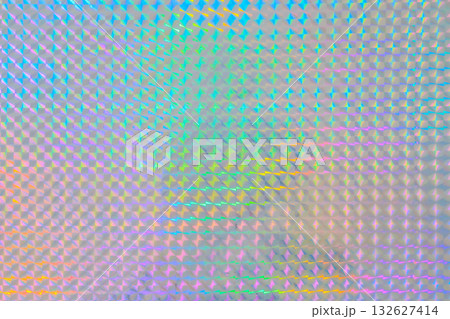 Holographic rainbow foil iridescent texture abstract hologram background 132627414