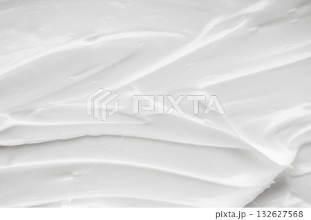 White lotion beauty skincare cream texture cosmetic product background 132627568