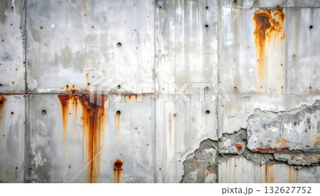 《AI画像》汚れた壁 132627752