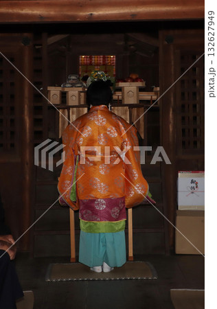 地域の神社の開墾三百年祭 132627949