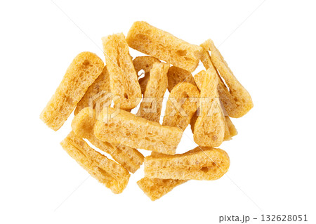 透明背景(png)にきざみ揚げ(油揚げ) 透明背景(png)にきざみ揚げ(油揚げ) 132628051