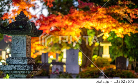 お墓の石碑　先祖代々之墓 132628672