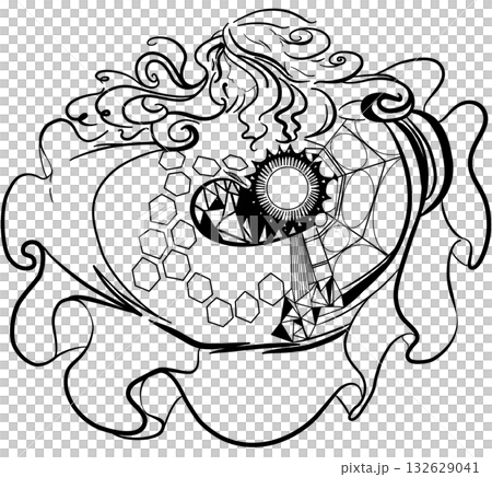 Stained Glass and Girls 132629041