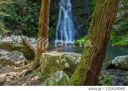 高槻市の名所　摂津峡　白滝 132629068