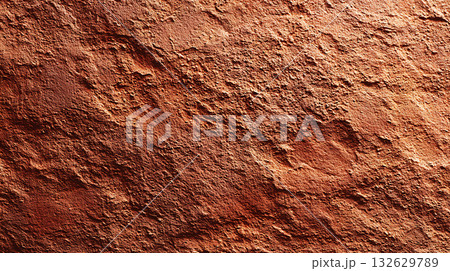 赤土のテクスチャー 背景素材 132629789