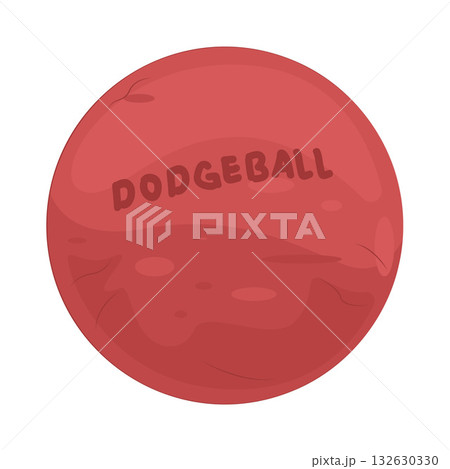 Illustration of dodgeball Illustration of dodgeball 132630330