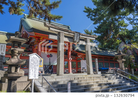 住吉大社　角鳥居・幸寿門 132630794