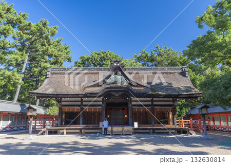 大阪　住吉大社　第一本宮　幣殿 132630814