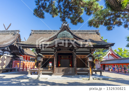 大阪　住吉大社　第四本宮　幣殿 132630821