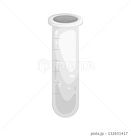 Illustration of test tube Illustration of test tube 132631417