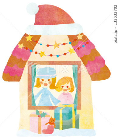 クリスマスハウス 132632702