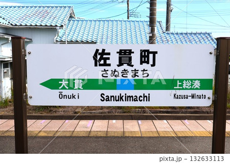 佐貫町駅（千葉県富津市亀田） 132633113