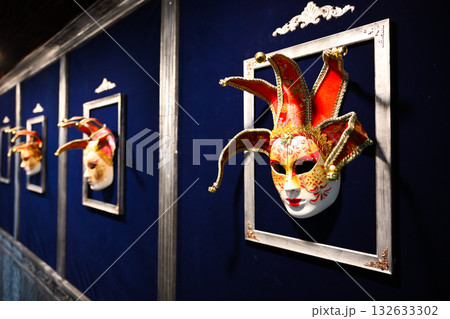 アンティーク　素材　背景 132633302