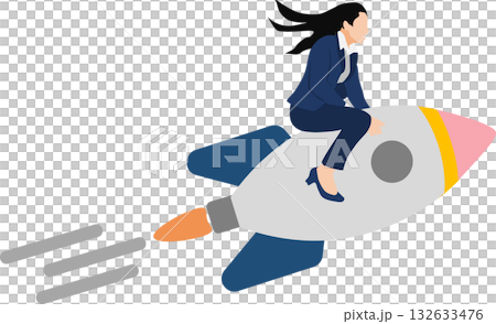 新規事業を始めるイラスト 132633476