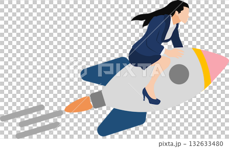 新規事業を始めるイラスト 132633480