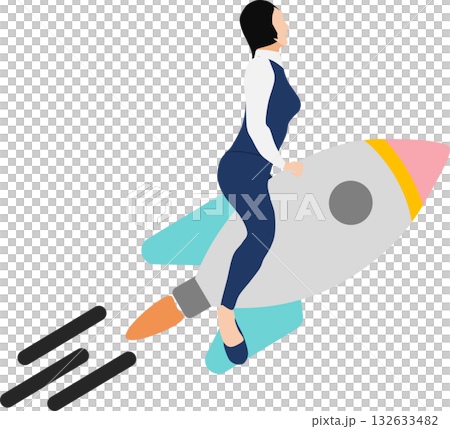 新規事業を始めるイラスト 132633482