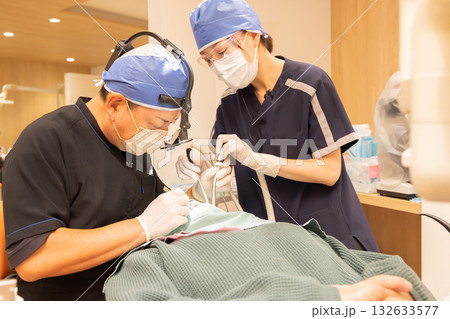 医療 歯科医 施術イメージ 医療 歯科医 施術イメージ 132633577