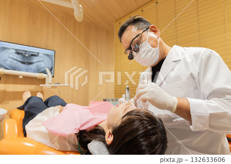 医療　歯科医　歯医者　イメージ 132633606