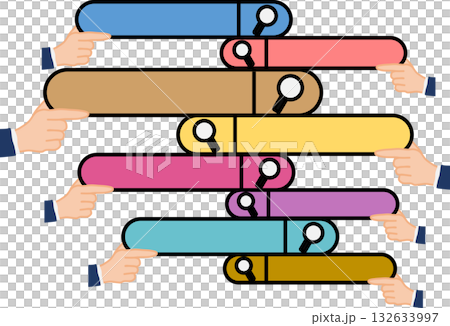 キーワードを検索するイラスト キーワードを検索するイラスト 132633997