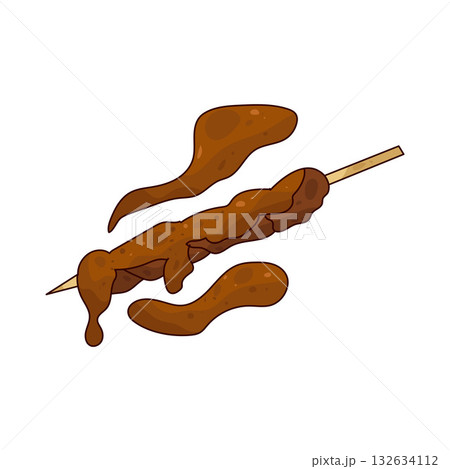 illustration of Chicken Satay illustration of Chicken Satay 132634112
