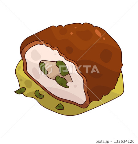 illustration of Chicken Kiev 132634120