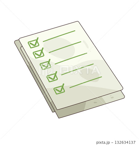 illustration of Checklist 132634137