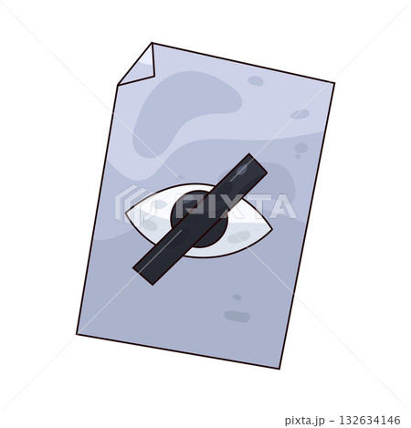 illustration of Secret Document illustration of Secret Document 132634146