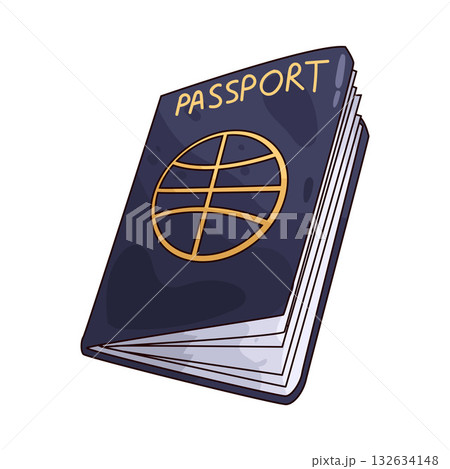 illustration of Passport 132634148