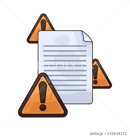 illustration of Warning Letter 132634153