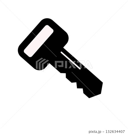 Key icon in trendy flat style isolated on background. Key icon page symbol for your web site design Key icon logo, app, UI. Key icon Vector illustration. Key icon in trendy flat style isolated on background. Key icon page symbol for your web site design Key icon logo, app, UI. Key icon Vector illustration. 132634407