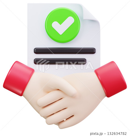 Handshake Contract Approval 132634782