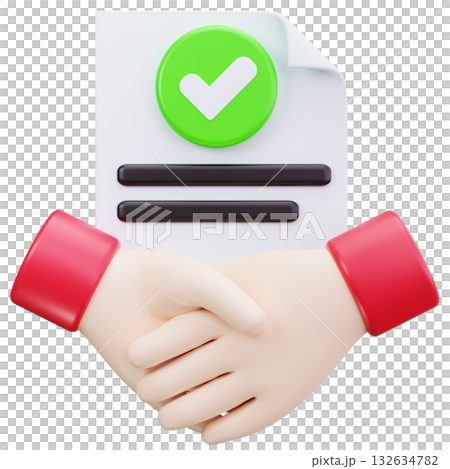 Handshake Contract Approval 132634782