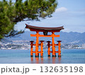 厳島神社と松 132635198
