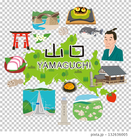 山口縣旅遊圖片圖標 132636005