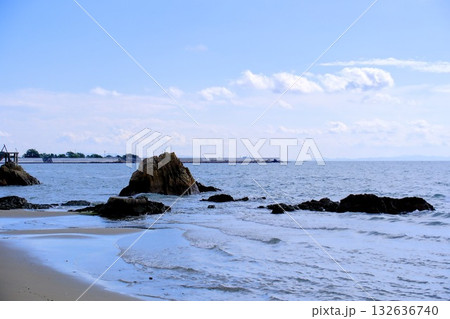 新舞子海水浴場 福ヶ浜海岸 新舞子海水浴場 福ヶ浜海岸 132636740