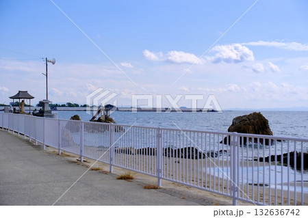 新舞子海水浴場 福ヶ浜海岸 新舞子海水浴場 福ヶ浜海岸 132636742