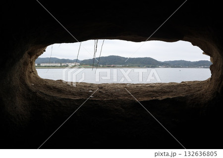館山 沖ノ島の地下壕 館山 沖ノ島の地下壕 132636805