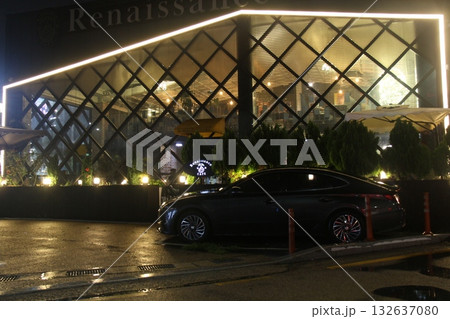 car on the road 132637080