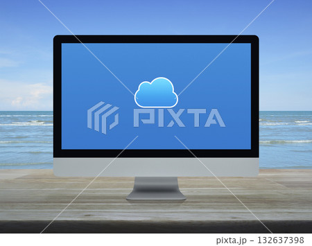 Technology cloud computing concept Technology cloud computing concept 132637398