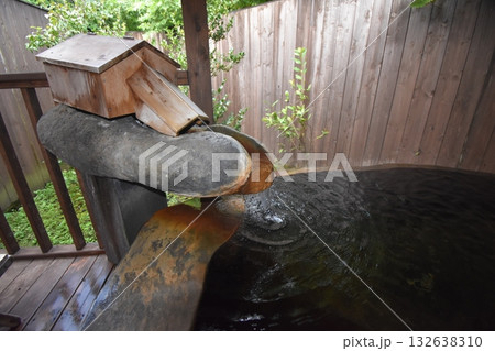日本　東北　宮城　蔵王町　遠刈田　温泉　星灯の宿　まほろば　露天風呂 132638310