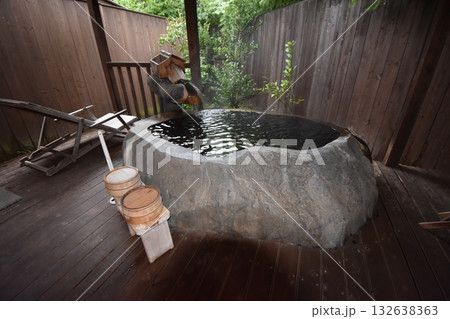 日本 東北 宮城 蔵王町 遠刈田 温泉 星灯の宿 まほろば 露天風呂 日本 東北 宮城 蔵王町 遠刈田 温泉 星灯の宿 まほろば 露天風呂 132638363