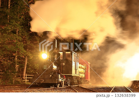 赤沢森林鉄道のボールドウィン蒸気機関車 赤沢森林鉄道のボールドウィン蒸気機関車 132638399