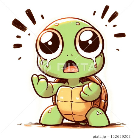 亀のゆるキャラ 亀のゆるキャラ 132639202