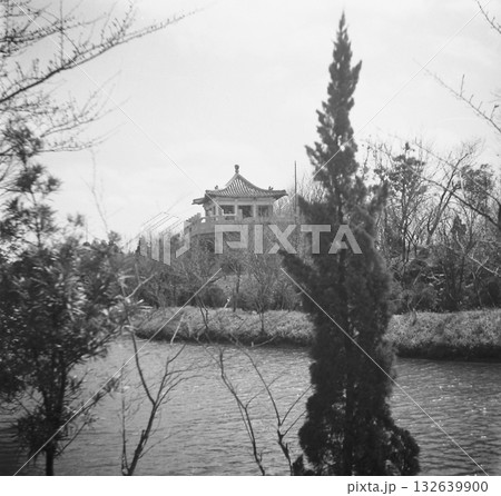 古写真 1939年 日中戦争中の中華民国 上海市内の敷島公園 古写真 1939年 日中戦争中の中華民国 上海市内の敷島公園 132639900