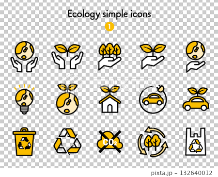 簡約圖示集 ECO 132640012