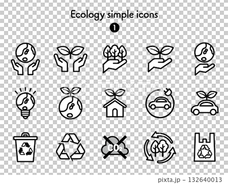 簡約圖示集 ECO 132640013