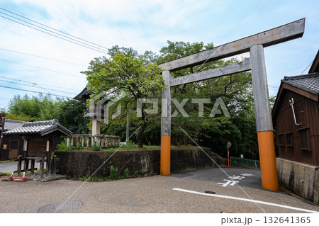 関宿 東の追分 132641365